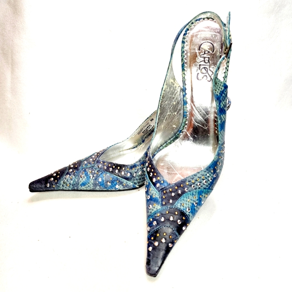 Carlos Santana 2in Sling Back Heels